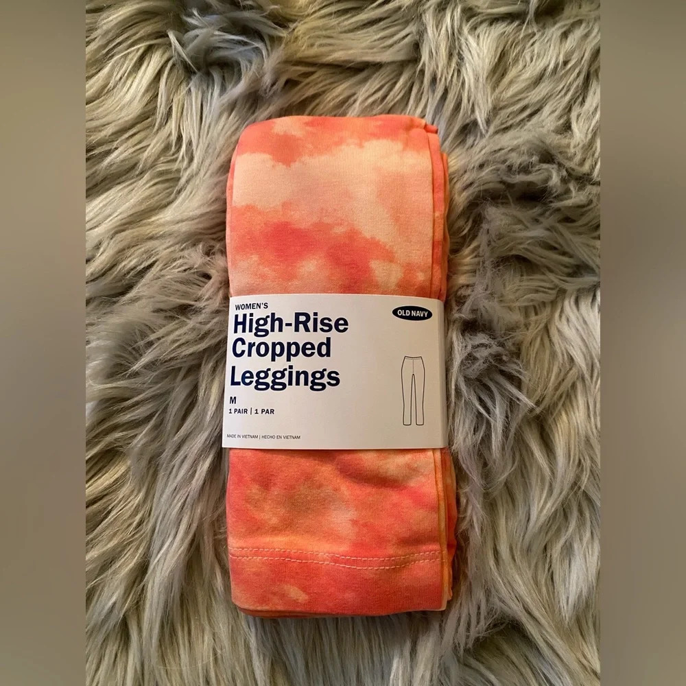Old Navy high-waisted cropped leggings - Picture 1 of 3
